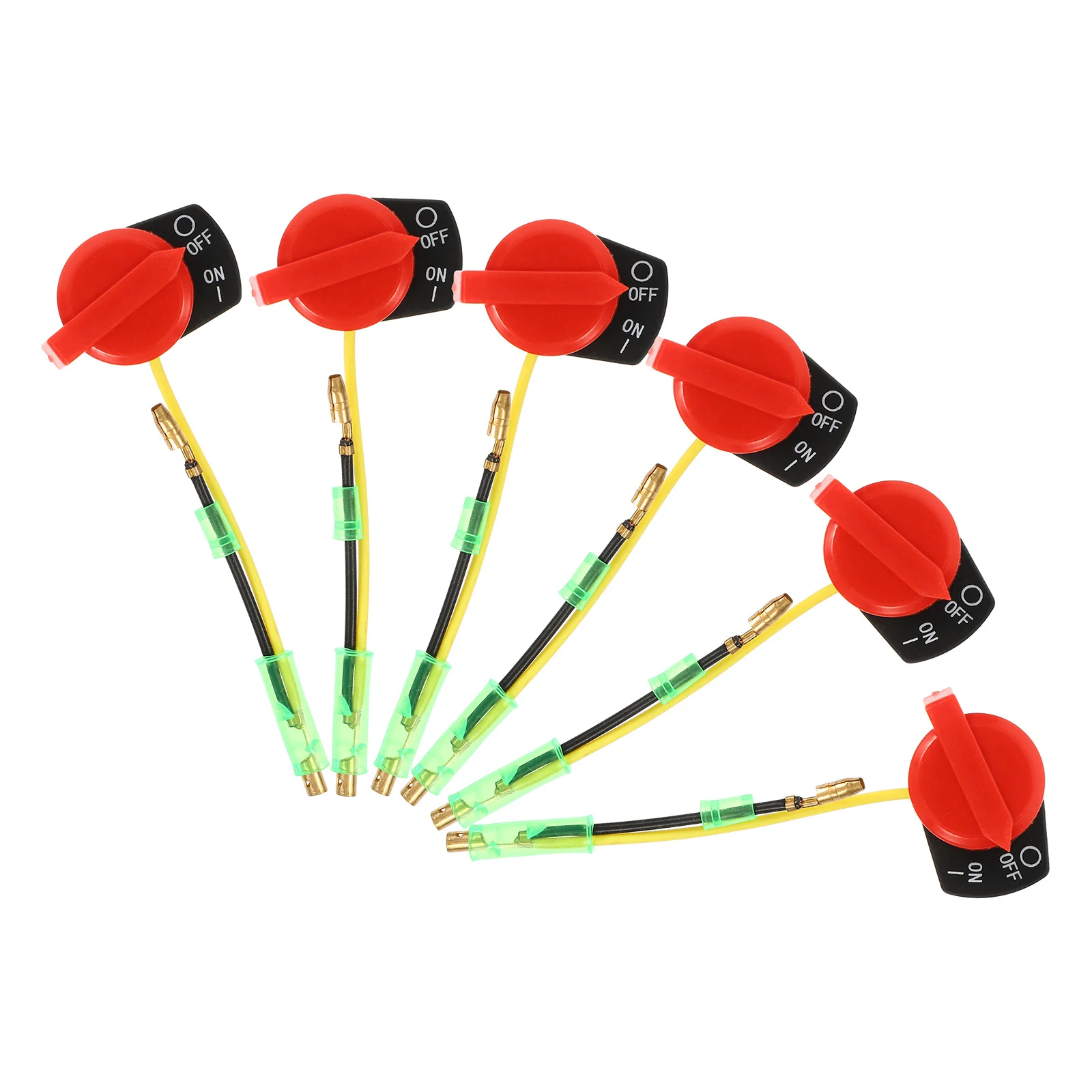 

6pcs Dual- Switch for Micro Tiller Garden Tractor Compatible Engine Generators Pump Lawn Mower Safe Reliable