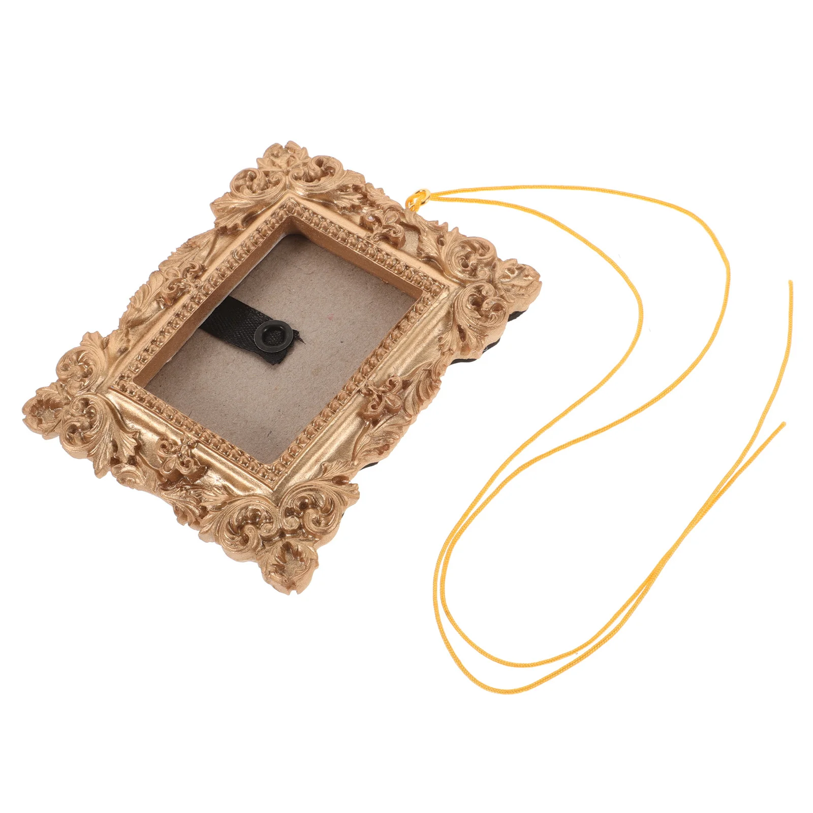 

Christmas Mini Vintage Picture Frame Resin Hanging Ornament Small Photo Display Frame Xmas Tree Decoration Mini Picture Frames