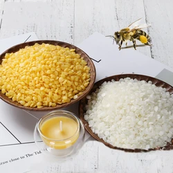 Pure Natural Beeswax Wax Candles Making Supplies 100% No Added Soy Wax Lipstick DIY Material Candle Wax