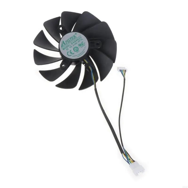 

B0KF 1/2PCS 88 мм GA92S2U PFTM 4PIN для ZOTAC RTX3060 RTX3060TI HA Вентилятор видеокарты