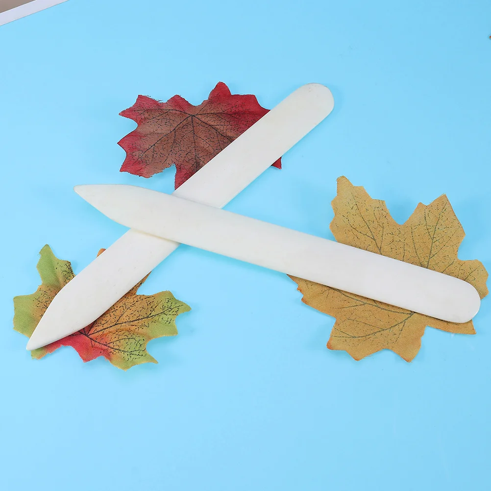 5 Pcs Origami Knife Tool Curved Bone Folder for Paper Craft Folding Tools Plastic Bookbinding