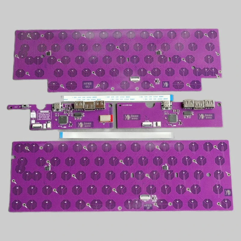 HFKB Happy Flying Static Capacitor Keyboard PCB Bluetooth Wireless Dual Mode, Modified HHKB Pro2/JP