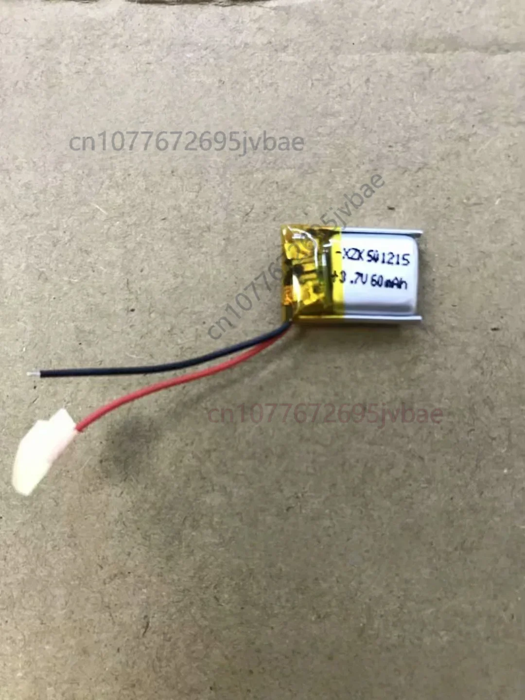 Replacement 501215 Polymer Lithium Battery 60mAh 3.7V for Smart Wearables Bluetooth Headsets