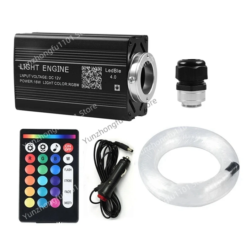 Fiber Optic Car Home Headliner Star Light Kit Roof Ceiling Lights Remote