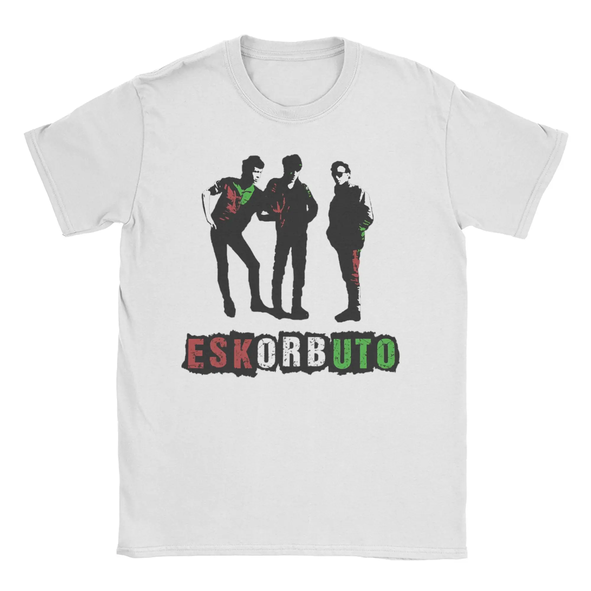 

Eskorbuto T-Shirt Summer Rock Music Popular T Shirts Men Pure Cotton O Neck Oversized Top Tees Short Sleeve Street Style Tops