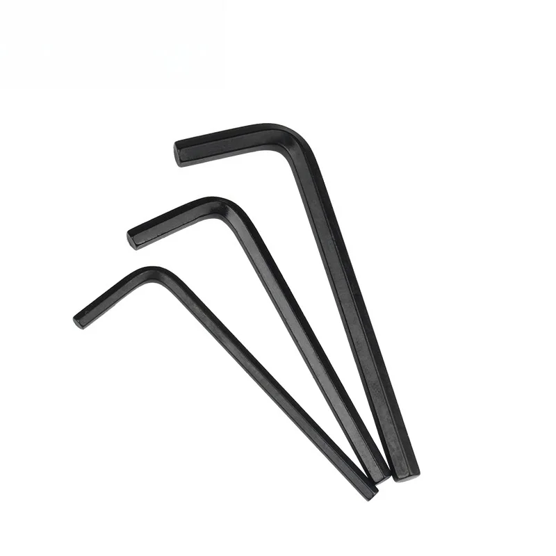 M0.7 M0.9 M1.27 M1.5 M2 M2.5 M3 M4~M17 Плоский шестигранный ключ из нержавеющей стали/углеродистой стали L-образный шестигранный гаечный ключ Инструмент для домашнего ручного ремонта