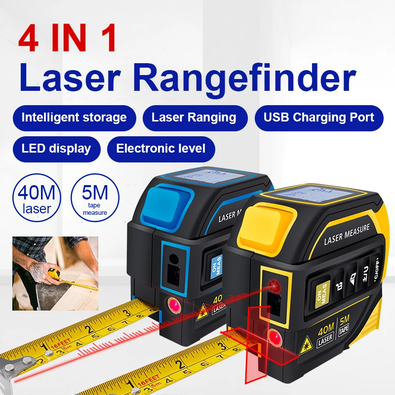 haizhihui em medidor de fita medidores de distancia a laser digitais com nivel eletronico mede linear colinear area e volume 01