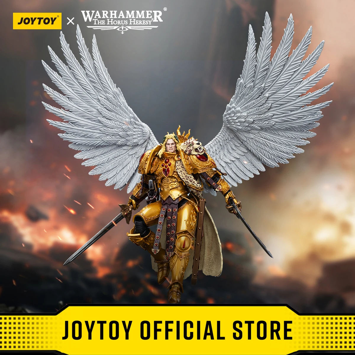 

JOYTOY Warhammer 40k 1/18 Action Figures Blood Angels Sanguinius Primarch of the IXth Legion