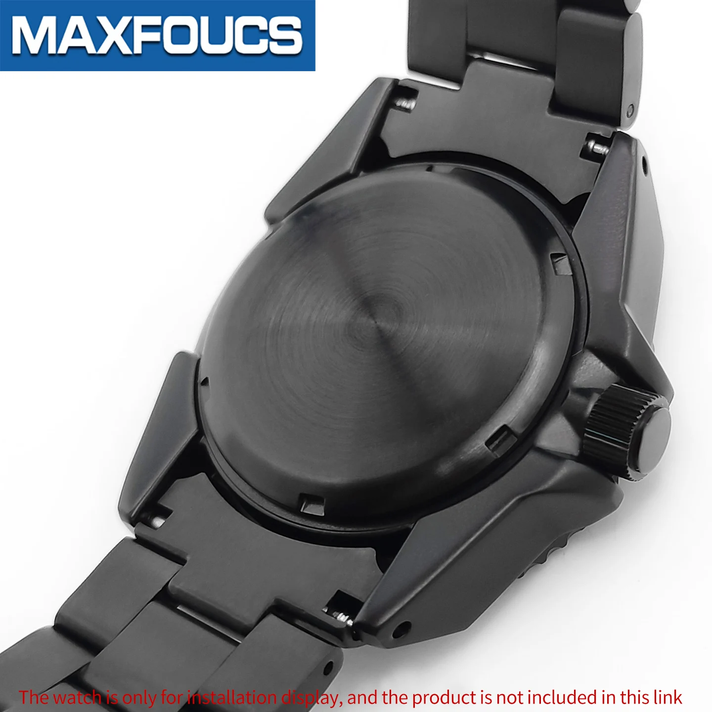 Samurai Stahlarmband MOD Passend für SKX Uhrengehäuse Gebürstetes Armband Doppelverschluss mit Druckknopf Uhrenteile Reparaturzubehör – Detail 10
