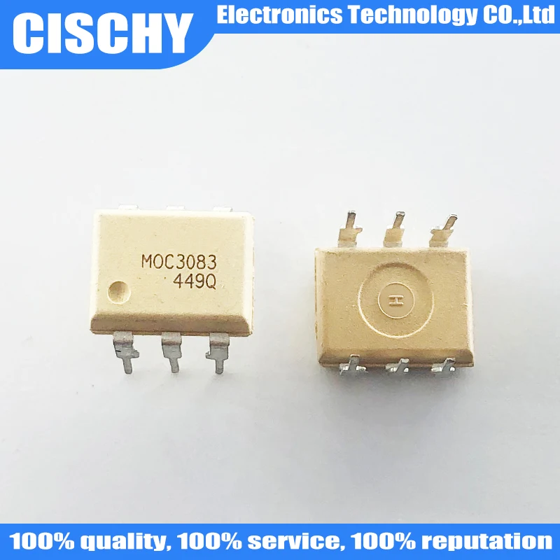 10PCS/LOT MOC3083 3083 DIP6 Photoelectric Coupler Optocoupler DIP-6 In Stock