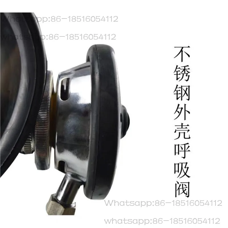 693 Full Mask Respirator Deep Diving Municipal Salvage Full Dry Scuba Tube for Mask Breathing Valve