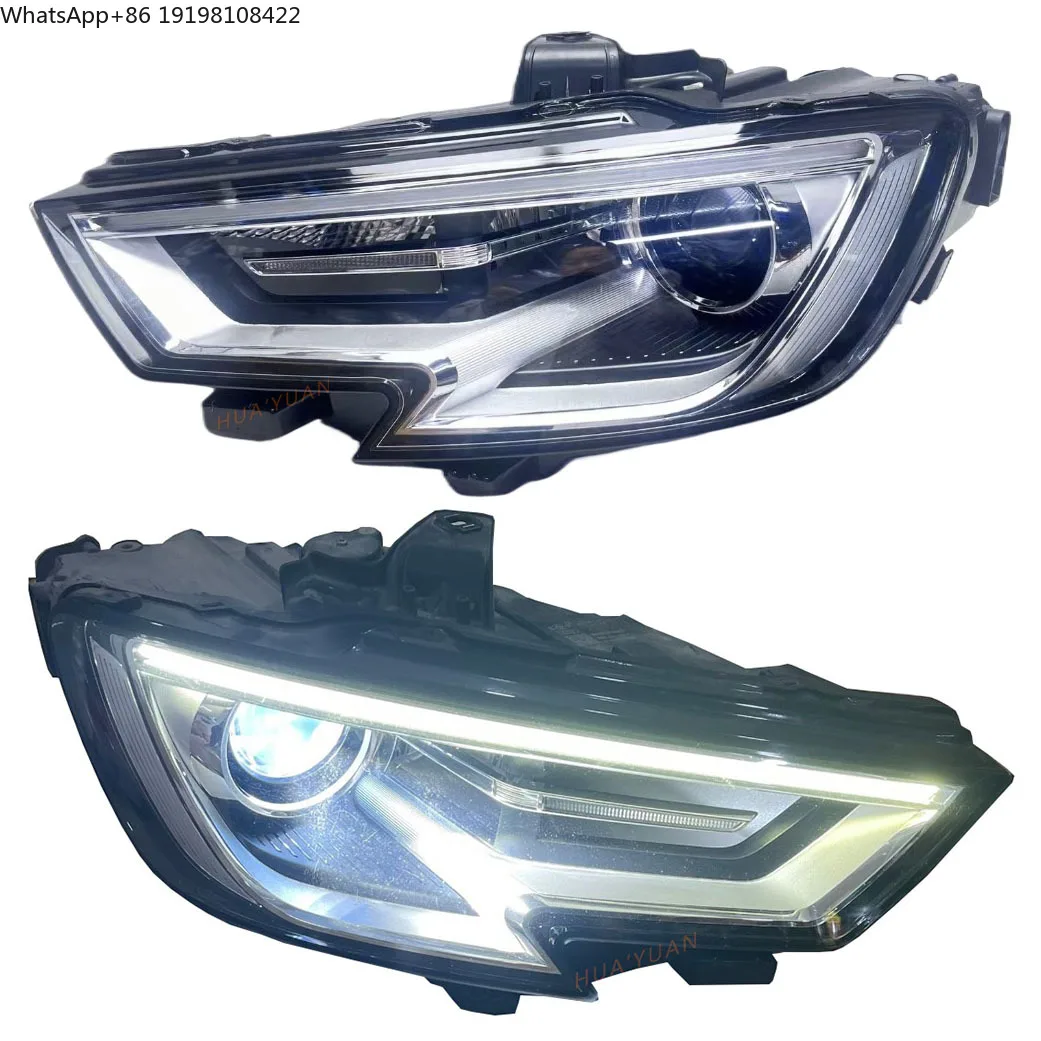 

Фара A3 8P 8V для Audi A3, ксеноновая фара, 2017-2019, автомобильная система освещения