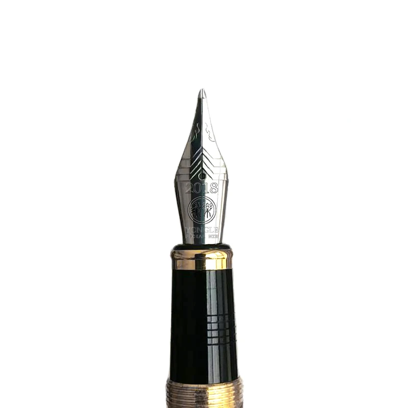 مكدسة سكين طويل بنك الاستثمار القومي Balaoye قلم حبر اليدوية طبقة مزدوجة 3.0/4.0 بنك الاستثمار القومي الكتابة الفاخرة جمع مكتب قلم الخط #3