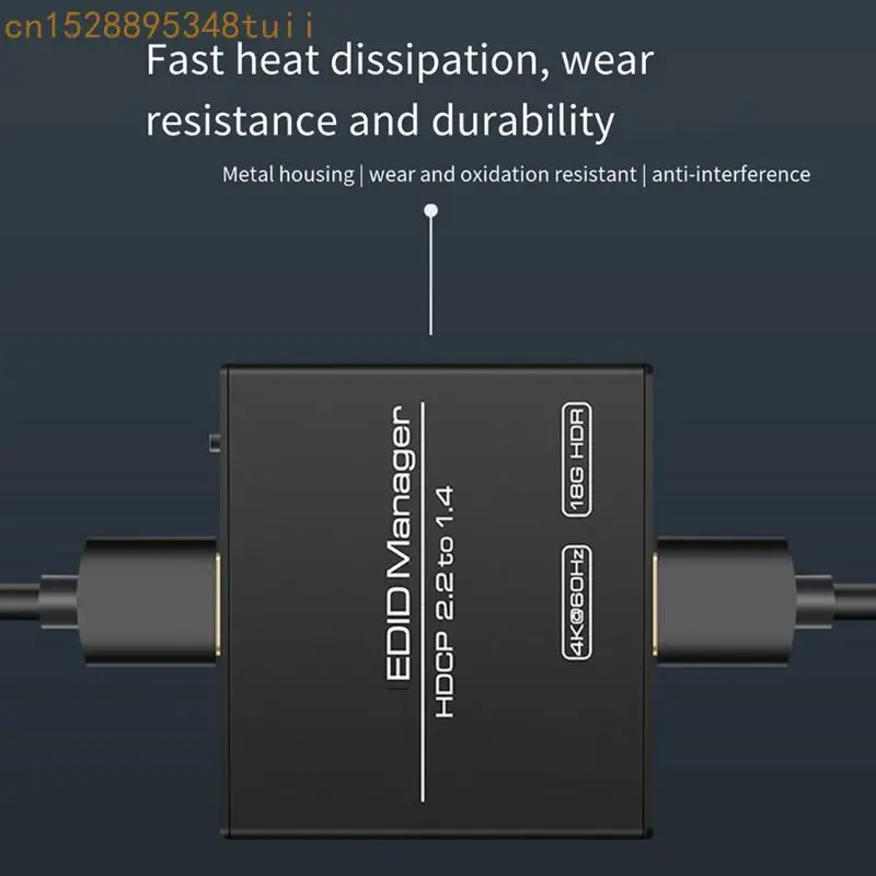 Y4QF HDTV المتوافقة مع EDID EDID المحاكي 4K 60Hz COLIER لحل إدارة الجهاز