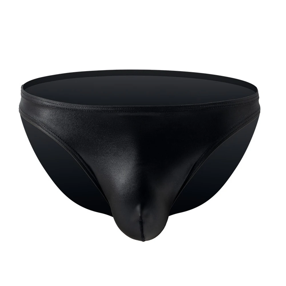 

Casual Events Black U-Convex Briefs Men Sexy Underwear Briefs Bulge Pouch Briefs Breathable Material Elastic Design