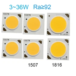 2PCS 3W/5W/7W/10W 4000K/2700K LED COB Light Beads 1304 1507 1816 LED lamp Bead LED Bulb Chip Spot Light Downlight Diode Lamp