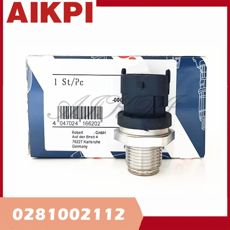 

High Pressure Common Rail Pressure Sensor Pressure Sensor For Fuel Systems Common Rail Sensor 0281002112 / 0 281 002 112