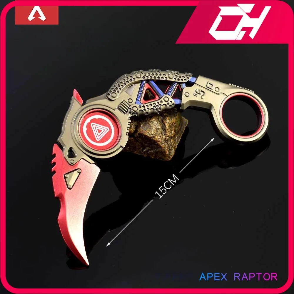 Apex Legends Generale Heirloom Arma Raptor's Claw 15cm Gioco Metallo Katana Ninja Spade Melee Arma Modello Regali Giocattoli per Ragazzi