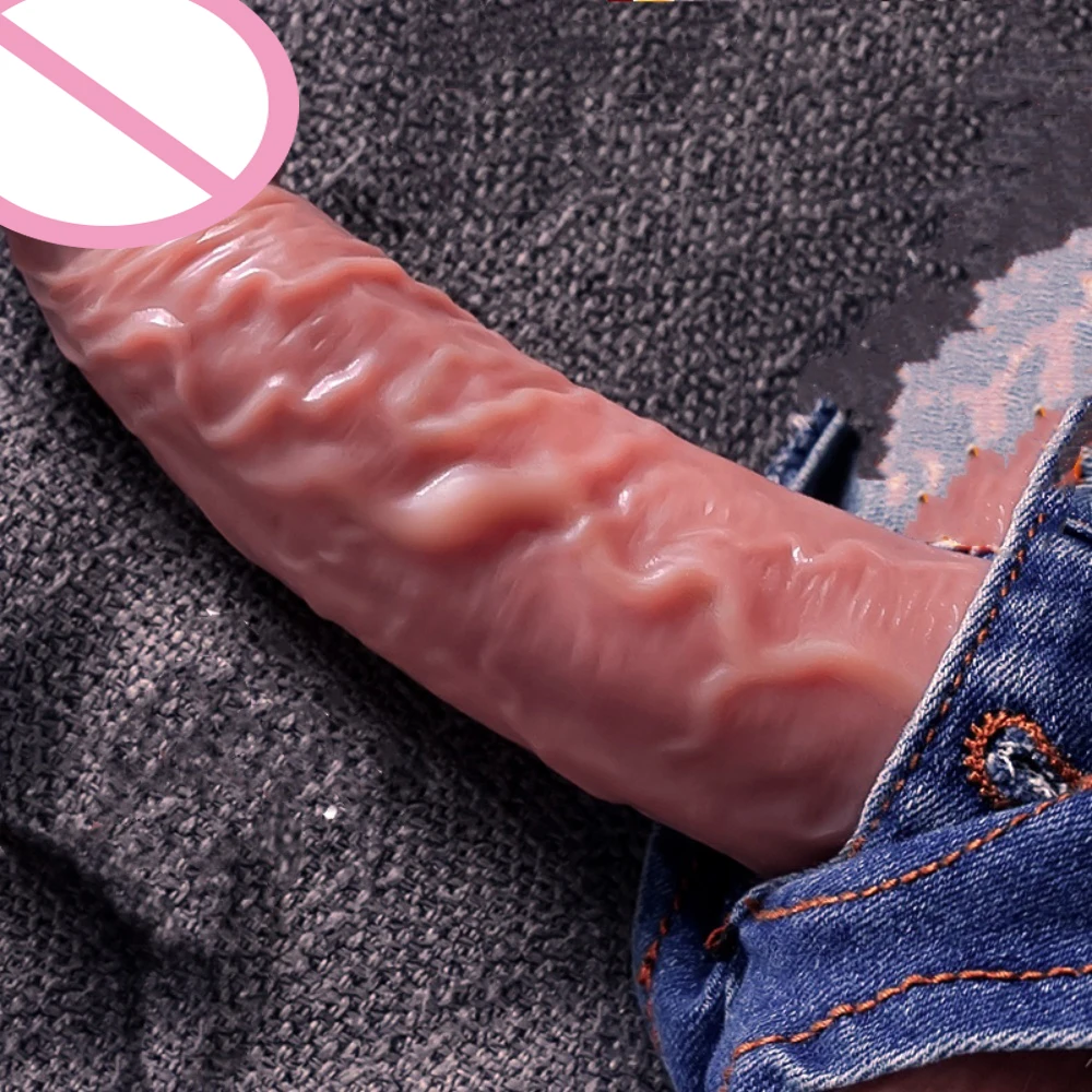 دسار واقعي وناعم، تحفيز شرجي على شكل حرف G، لعبة جنسية للبالغين مناسبة لكل من الرجال والنساء، ديك كبير وسميك سعيد دسار #5