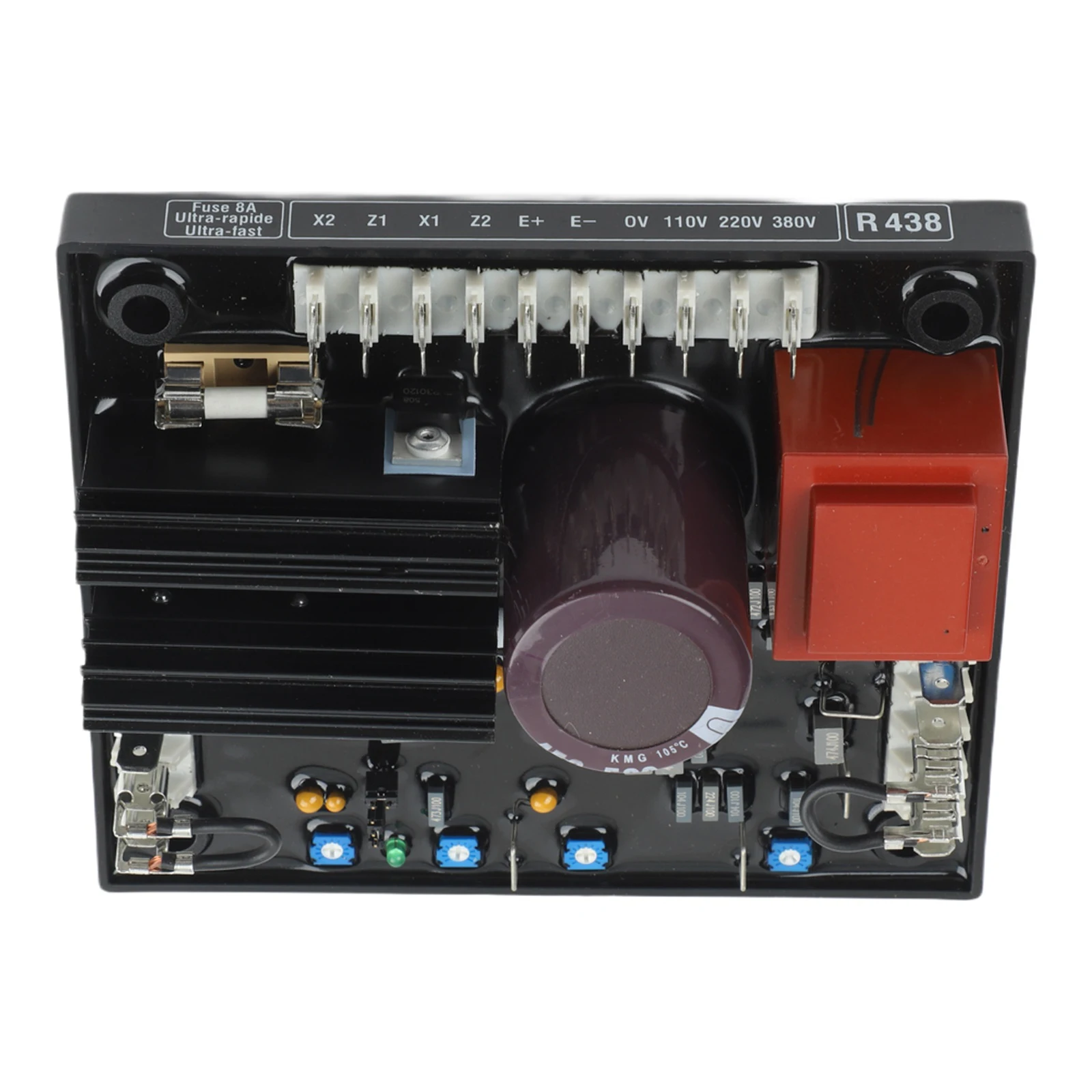 

AVR R438 Automatic Voltage Regulator For Leroy Somer Generator For 1000 Series Generators 2000 Series Generators 3000 Series