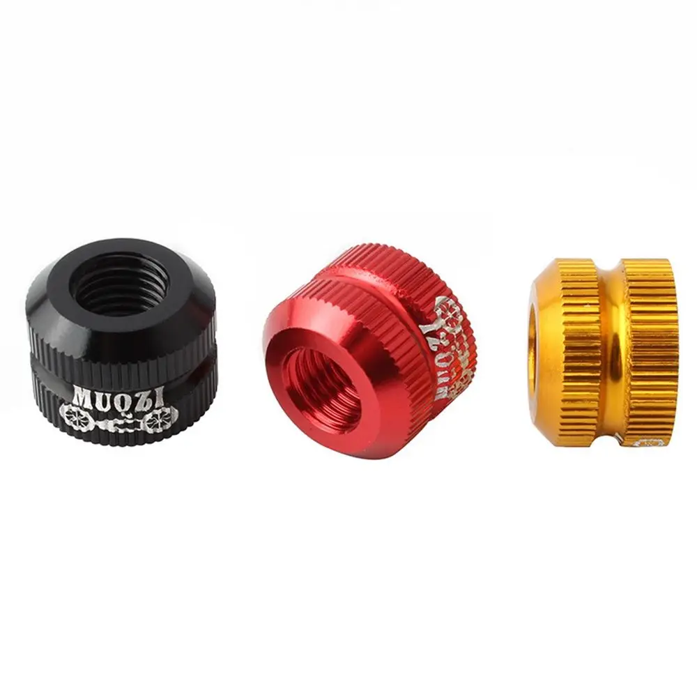 1/2Pcs Inner Valves Nozzle Bike Vacuum Tire Law Mouth Nuts Lock Nut Replacement Bicycle Tires Tube Valve Cap Bicycle Accessories