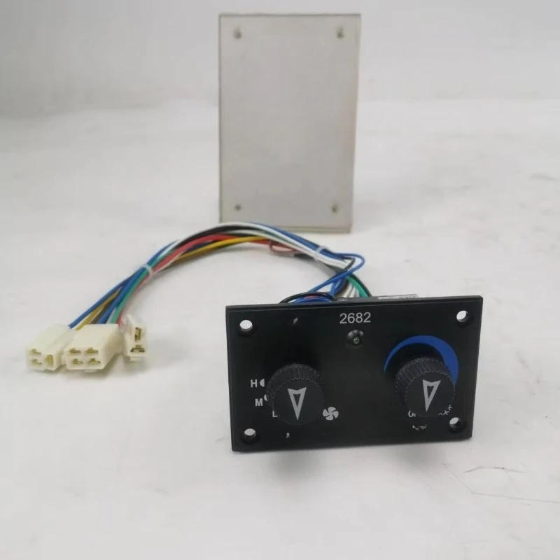 Shantui Bulldozer Cab air Conditioning Switch Control Panel 13Y-58D-15000 Heater Switch 2
