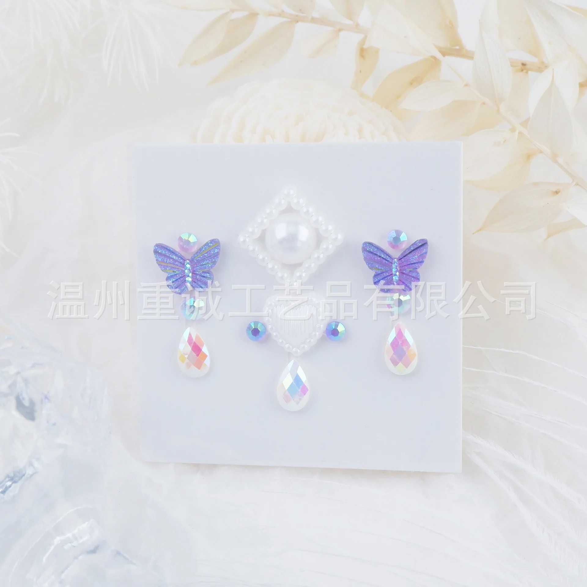 3D Forehead Rhinestone Stickers Self Adhesive Face Gems for Kids Stage Performance Party Festival Makeup Decor view 4