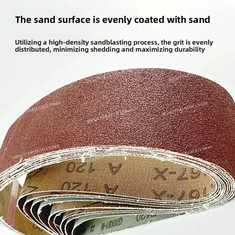 680*40mm Aluminum Oxide Sanding Belts, 10PCS, 60-800# Grits, for Belt Sander, Polishing & Grinding Bands