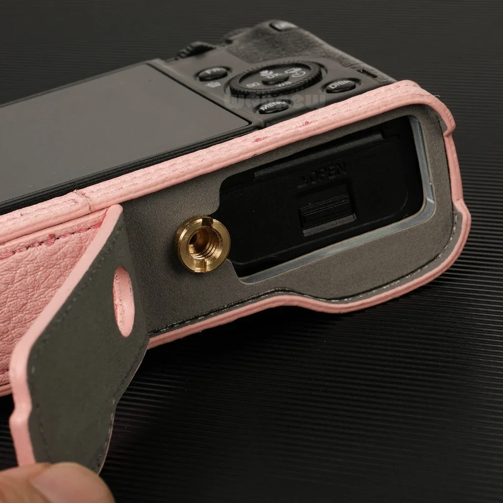 GRIII GRIV PU Leather Case Camera GRIV Casing For Ricoh GR4 GR3 GR3X GRIIIX Cover Neck Strap Quick Release Wrist Shoulder Strap