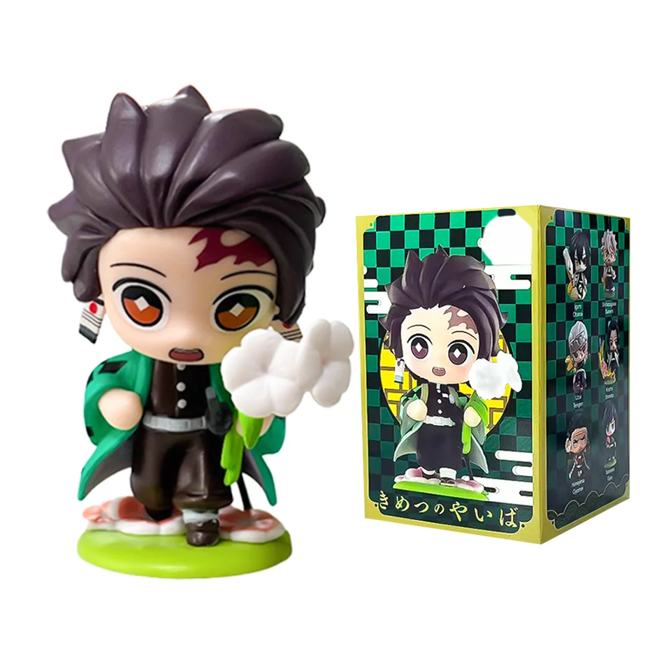 Anime Demon Slayer Figure Kamado Tanjirou Nezuko Action Figures PVC Modele Jouets Zenitsu Figurine Inosuke Kimetsu No Yaiba Figura Anime Demon Slayer Figure Kamado Tanjirou Nezuko Action Figures PVC Modele Jouets Zenitsu Figurine Inosuke Kimetsu No Yaiba Figura