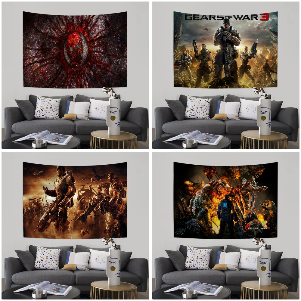 

Gears Of War Hippie Wall Hanging Tapestries Bohemian Wall Tapestries Mandala INS Home Decor