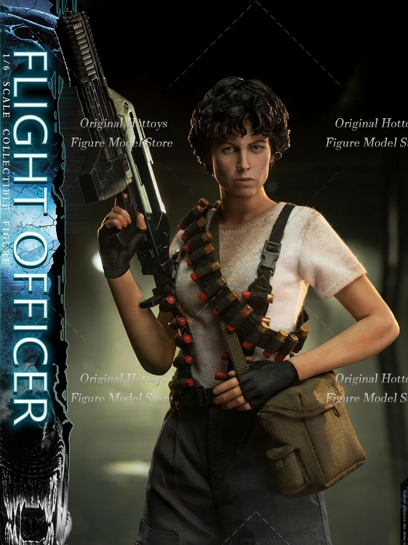 Present TOYS PT-sp60 1/6 Scale Female Soldier Ellen Ripley Alien Series Flight Officer Full Set 12-inches Action Figure Model