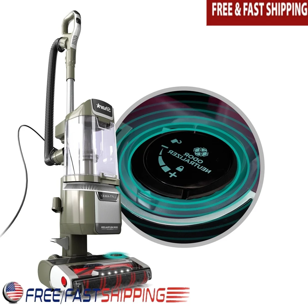 مكنسة كهربائية مستقيمة قابلة للرفع مع DuoClean PowerFins محايد للرائحة فلتر HEPA أدوات توجيه دوارة متقدمة متخصصة للحيوانات الأليفة #1