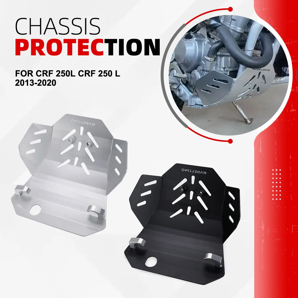 

CRF250L Skid Plate Bash Frame Guard For Honda CRF 250L CRF 250 L 2013-2019 2020 Motorcycle Engine Guard Chassis Protection Cover