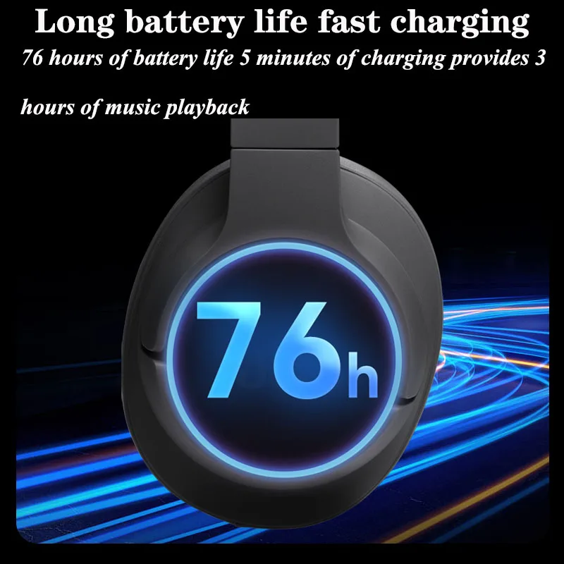 JBL TUNE 720BT سماعة بلوتوث لاسلكية فوق الأذن، زر إلغاء الضوضاء النشط، تشغيل ستيريو على الوجهين، تصميم قابل للطي #5