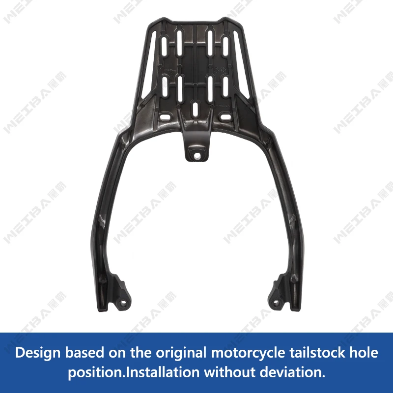 Durable Enlargement Rear Carrier Rack for SYM CRUISYM 400,Motorcycle Luggage Rack Storage Box Support for SYM MAXSYM 400