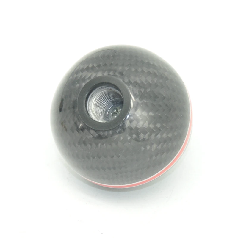 New Universal Genuine Carbon Fiber Mugen 5 / 6 Speed Manual / Automatic Spherical Gear Shift Knob