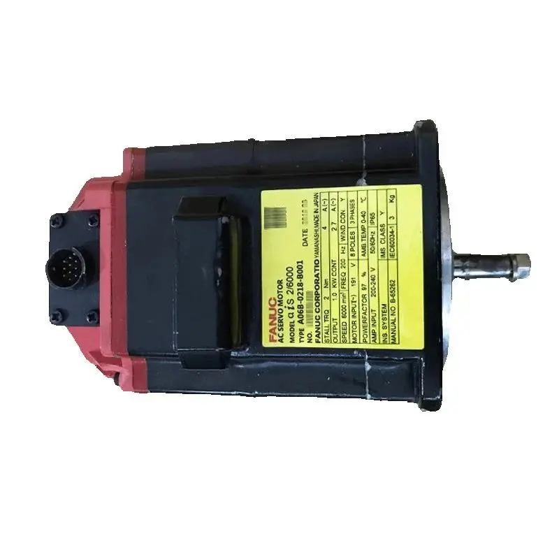 

A06B-0218-B001 Гарантия на двигатель Fanuc 3 месяца A06B 0218 B001