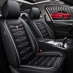 Leather Black Car Seat Covers For Mazda 2 3 6 BK BL 2010 2015 GH GG 2017 2020 CX-5 CX-7 CX-3 2015 CX-30 CX-50 Auto Accessories