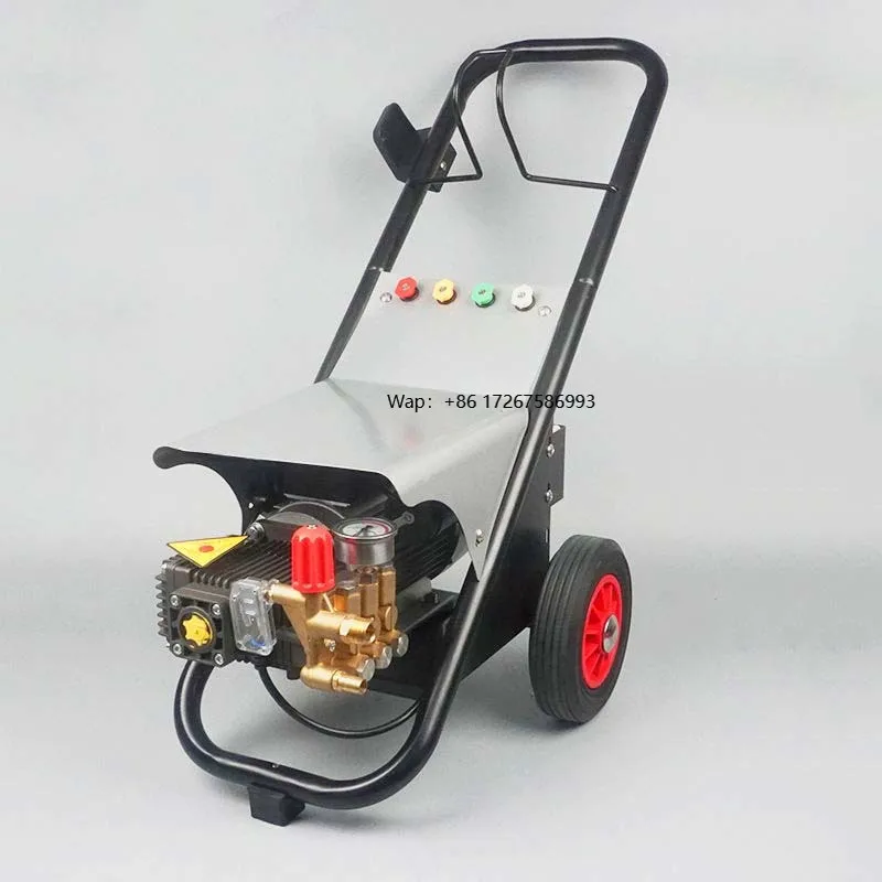 

Электрическая мойка высокого давления 220В 3кВт, 200 бар, для холодной воды, однофазная, промышленная, с мощным струйным насосом