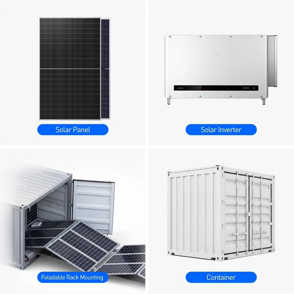 20ft 40ft Foldable Solar Container Mobile Power Station 100kW 200kW for Construction Site and Emergency Power Backup Solutions