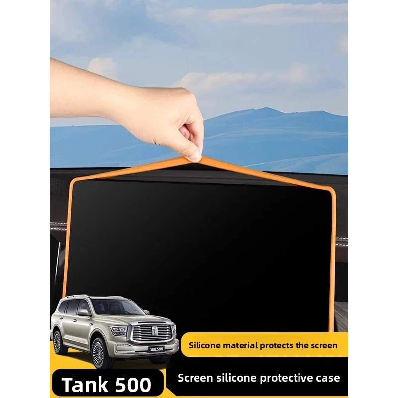 

Silicone screen protective case for Great Wall GWM WEY TANK 500 Tank500hi4t Tank500hi4z 2023 2024 2025 Accessories