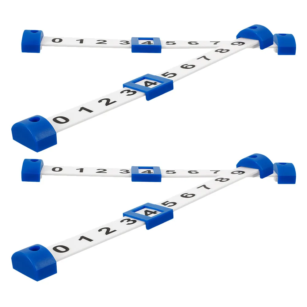 

4Pcs Football Table Score Counter Foosball Scoring Unit Sliding Indicator Easy Install for Competitive Casual Play Table