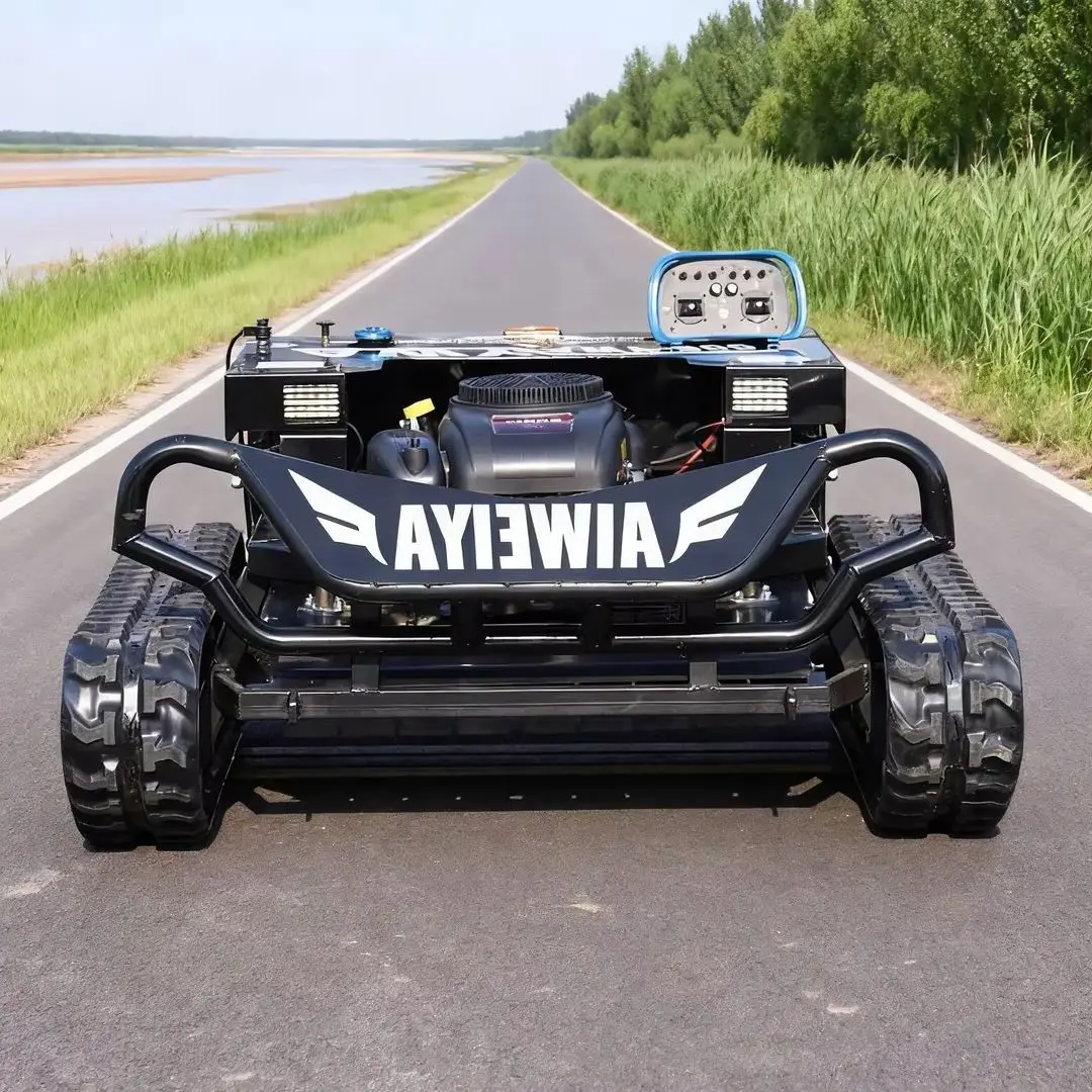 

Индивидуальная высококачественная гусеничная газонокосилка-робот для вилл и усадеб, с нулевым разворотом, для ухода за газоном