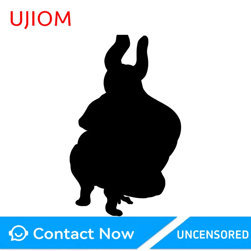 UJIOM Anime Ai Girl Mirko Wall Sticker Artistic Fashionable Attractive Chic Waterproof Decal Exquisite Wallpapers For Kids