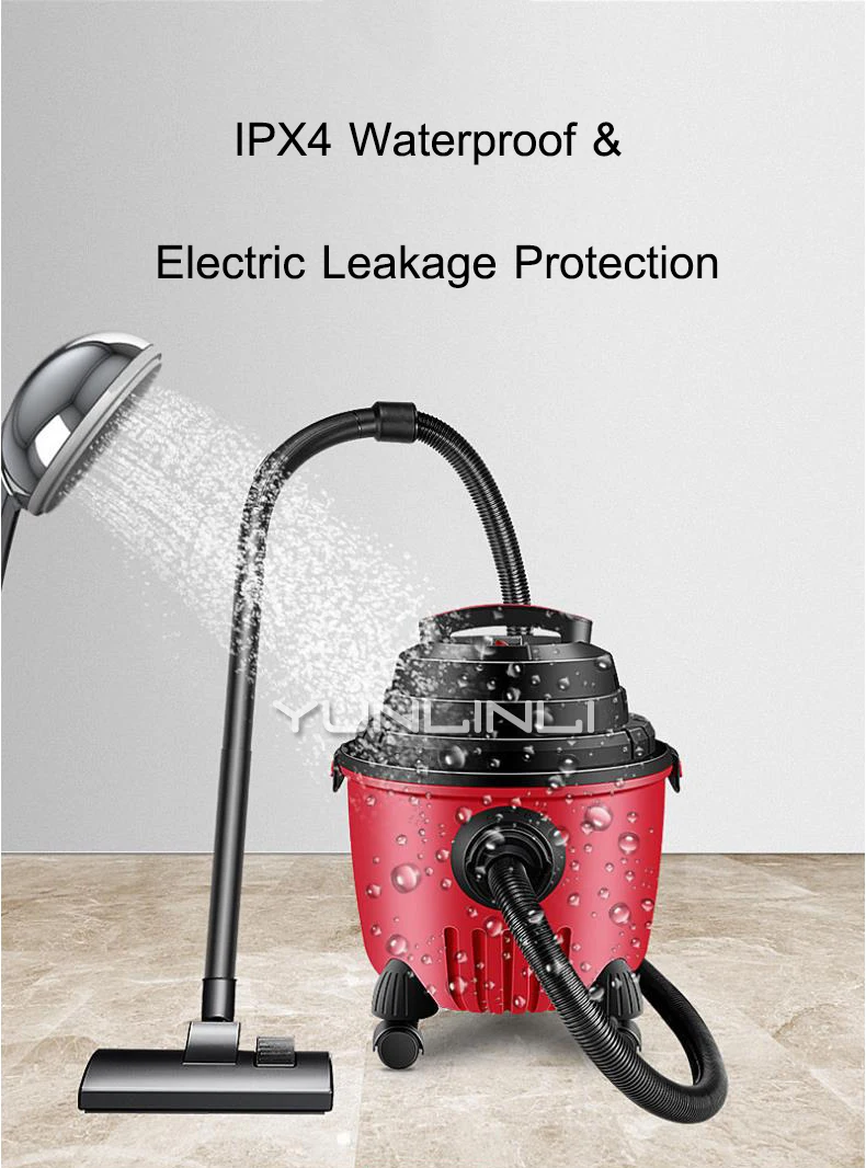 가정용 진공 청소기 건식 습식 세척 블로잉 클리너 3 버킷 진공 청소기 음소거 상업용 진공 청소기