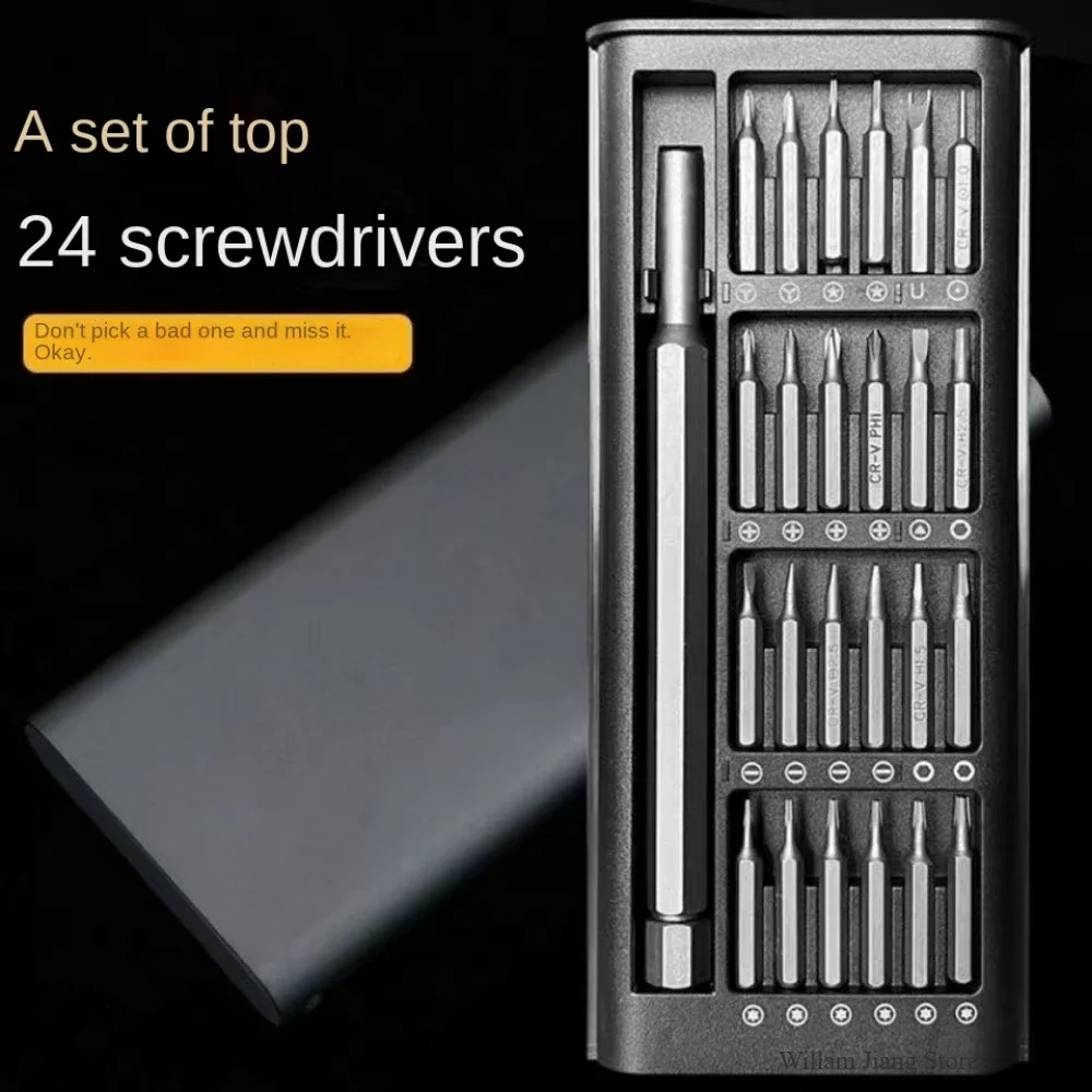 Screwdriver Professional Tools Computer Flat Hex Heads Camera Glasses Watch Phillips Torx Precision Screwdriver Set 24 in 1 Hand