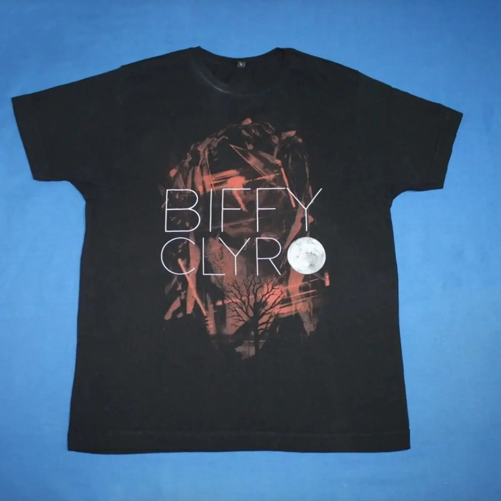 T shirt Biffy Clyro Mon The Biff Indie taglia intera S 5XL vintage Washed Unisex Versatile graphic homme Stylish