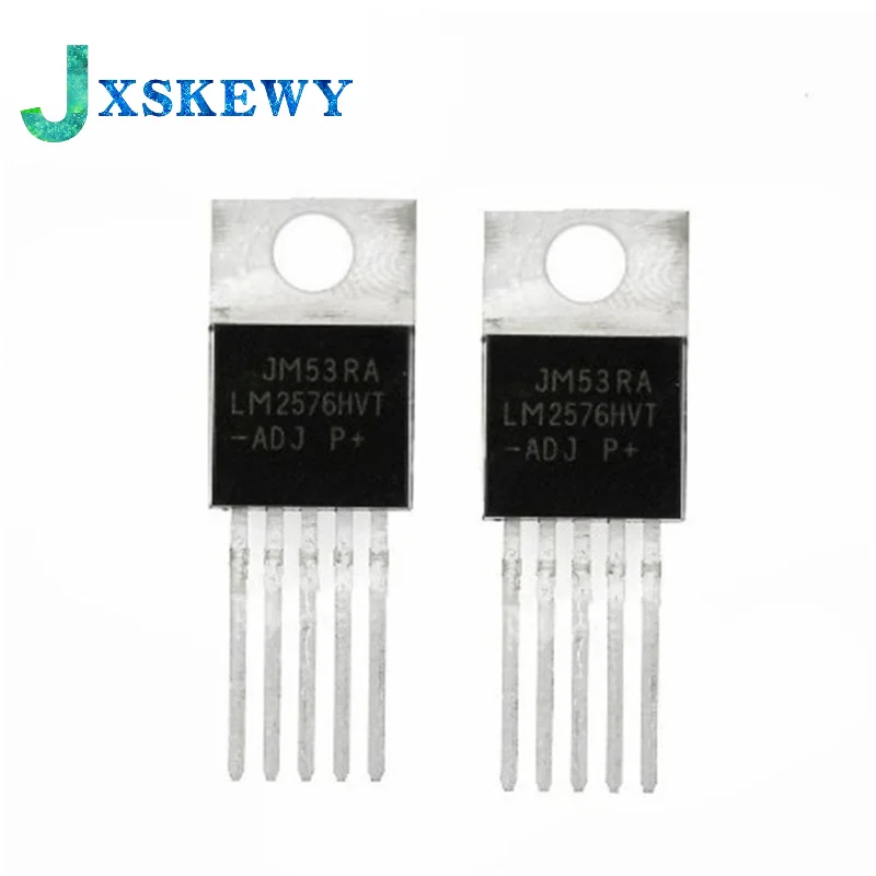 10Pcs New LM2576HVT-ADJ TO220-5 LM2576 LM2576HV-ADJ LM2576HVT-3.3 LM2576HVT-5.0 LM2576HVT-12 LM2576-ADJ TO220