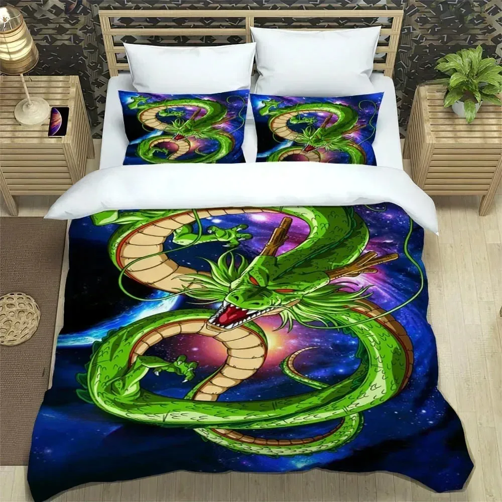 3D D-Dragon-B-Ball cartoon Bedding Sets exquisite supplies set duvet cover bed comforter set bedding set luxury birthday gift